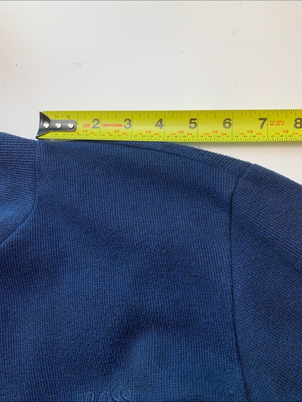 Hugo Boss Navy Zip-Up Sweater - Picture 6 of 10